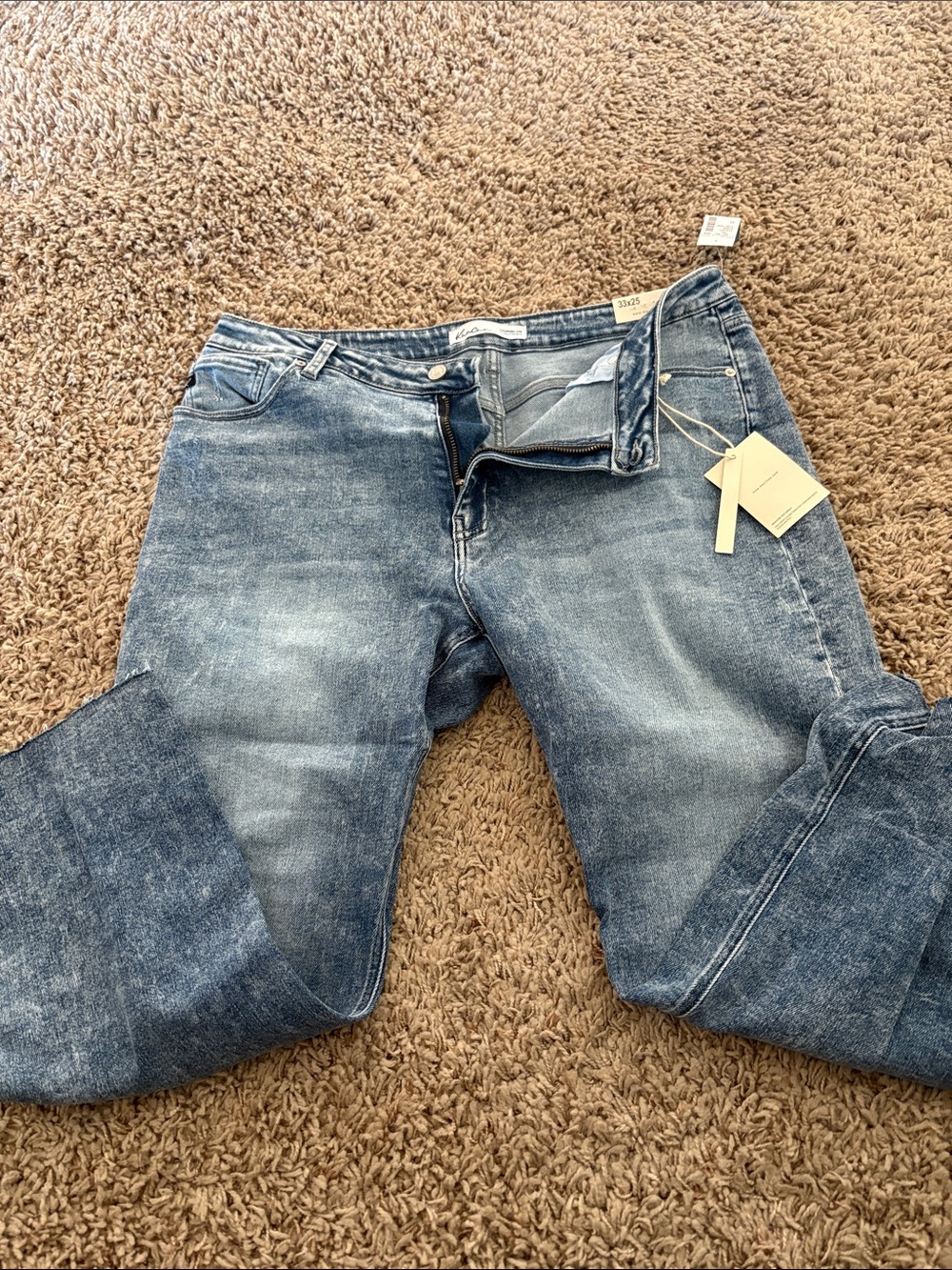 KanCan Light Blue Cropped Ankle Jeans